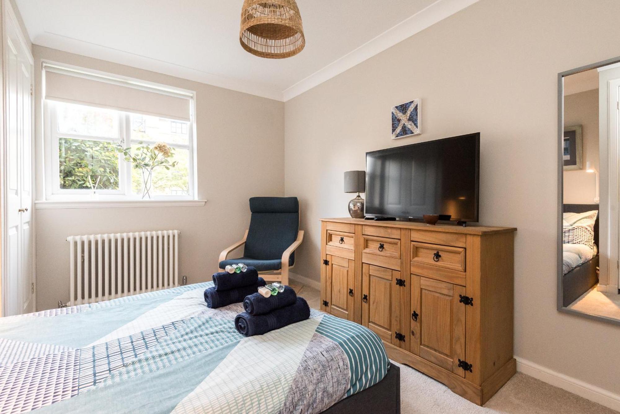Cosy Roseburn Apartment, Edinburgh - 2 Bedrooms, Free Parking Exterior foto